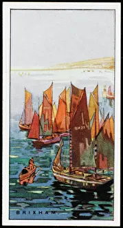 Regional Prints: Brixham Trawlers (Cig)