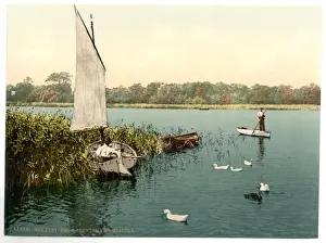 B Road Prints: Broad, Ormesby, England
