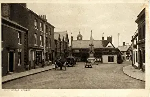 Diss Prints: Broad Street, Eye, Norfolk