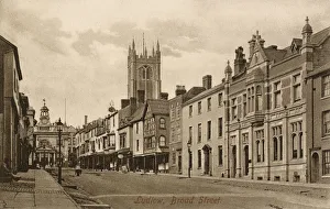 Neoclassical Collection: Broad Street, Ludlow, Shropshire