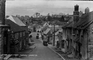 Cobblestone Prints: Broad Street in Modbury