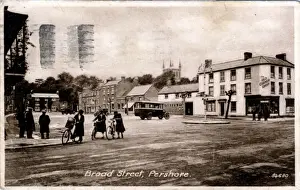 Broad Prints: Broad Street, Pershore, Worcestershire