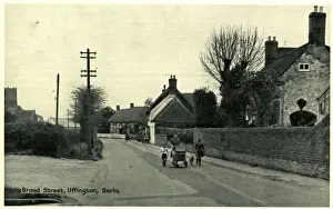 Wantage Prints: Broad Street, Uffington, Oxfordshire