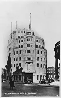 Langham Prints: Broadcasting House, Langham Place, London