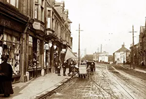 Broadheath Manchester Road near Altrincham early 1900s