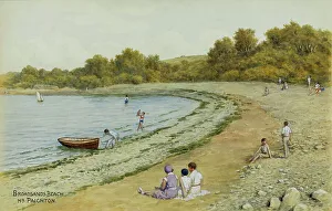 Paignton Prints: Broadsands Beach, near Paignton, Devon