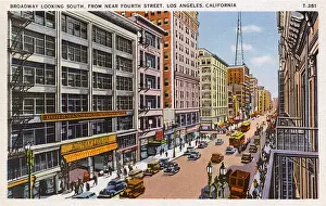 Broadway, Los Angeles, California, USA