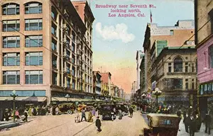 Broadway, Los Angeles, California, USA