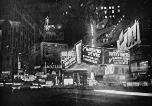 Broadway, New York, 1945