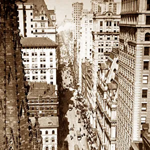 Broadway, New York from the Empire State Building, USA