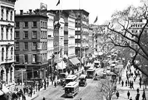 Broadway New York probably early 1900s