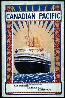 Address Prints: Brochure back cover, Canadian Pacific