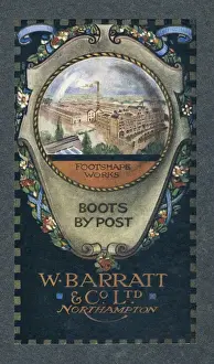Manufacture Prints: Brochure cover, W Barratt & Co Ltd, Northampton