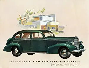 Brochure illustration, Oldsmobile Eight