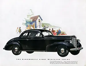 Brochure illustration, Oldsmobile Eight