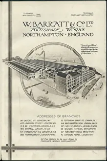 Industry Gallery: Brochure illustration, W Barratt & Co Ltd, Northampton