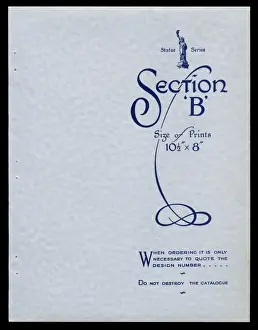 Brochure page, chocolate box designs