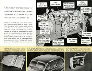 Secure Collection: Brochure page, Oldsmobile cars