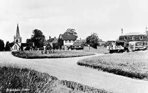 Dorking Prints: Brockham Green, near Dorking, Surrey