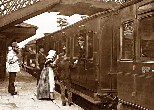 Brockholes Railway Station Victorian period