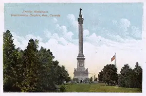 Heights Prints: Brocks Monument, Queenstown Heights, Ontario, Canada