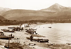 Arran Prints: Brodick Bay and Goatfell, Isle of Arran