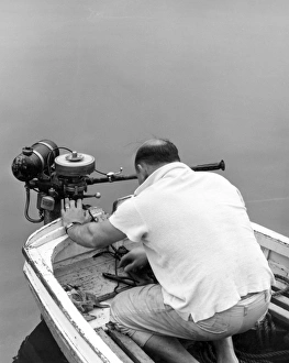 Attempts Gallery: Broken down Power Boat