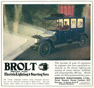 Headlights Prints: Brolt Advertisement