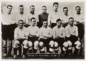 Images Dated 27th June 2017: Bromley FC football team 1936
