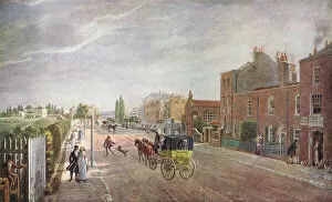 1822 Collection: Brompton in 1822 by George Scharf