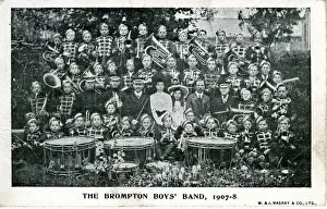 Gillingham Prints: The Brompton Boys Band, Brompton, Kent