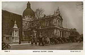 Brompton Collection: Brompton Oratory, London - with cab rank