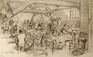 Dormitory Prints: Bromsgrove School, Worcestershire, dormitory