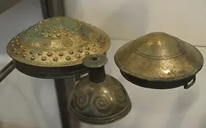 Goldsmith Prints: Bronze Age. Belt ornaments, arm rings, a neck ring. Fardal