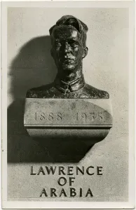 Rule Prints: Bronze bust of Lieutenant Colonel Thomas Edward Lawrence