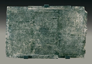 Sevilla Collection: Bronze from Osuna or Lex Coloniae Genitivae