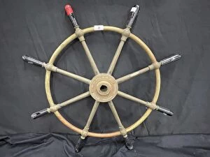 Bronze Collection: Bronze ship's eight spoked wheel, Brown Brothers