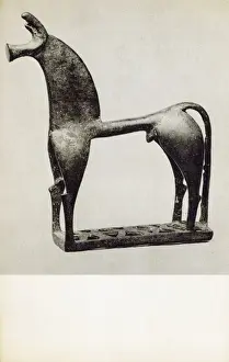 Muzzle Prints: Bronze statuette of a Horse - Greek 8th century BC