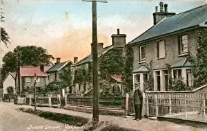 Brook Prints: Brook Street, Yoxford, Suffolk