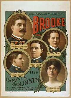 Brooke and his famous soloists all of whom will appear at ev