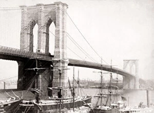 Brooklyn Gallery: Brooklyn Bridge, New York, USA, c.1890