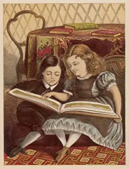 Brother & Sister Reading