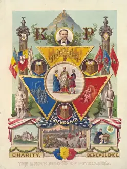 Freemasonry Prints: The brotherhood of pythianism