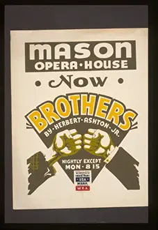 Ashton Prints: Brothers by Herbert Ashton, Jr Brothers by Herbert Ashton, J