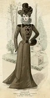 Crossed Prints: Brown Tailor Made 1899