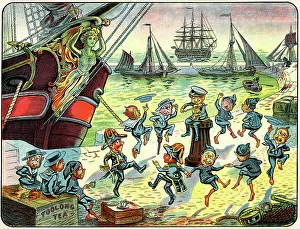 Clipper Prints: Brownies of the Sea Maiden celebrate their return home