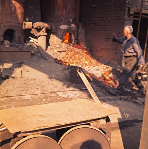 Images Dated 12th April 2017: Browns Foundry. Stockton on Tees 1970s