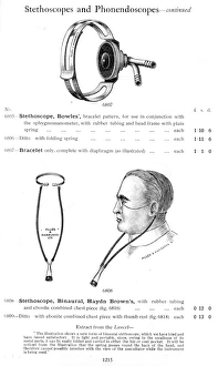 Images Dated 17th June 2011: Browns Stethoscope