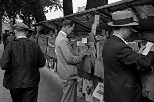 Browse Collection: Browsing books by the River Seine, Paris