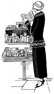 Browsing at a Bookstall